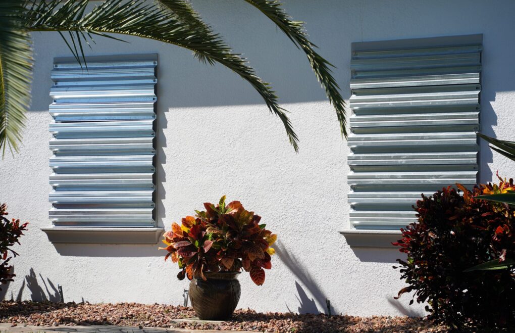 Installation of hurricane prevention equipment in Todos Santos, Baja California Sur, Mexico 